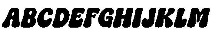 Vintage Valentine Italic Regular Font UPPERCASE