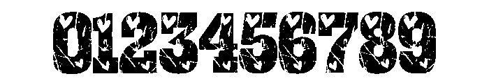 Vintage Valentine Regular Font OTHER CHARS