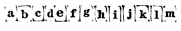 Vintage Wood Blocks By  Regular FONT