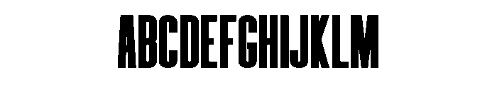 Vintago Regular Font UPPERCASE