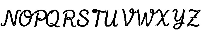 Vintela Atelier
 Regular Font UPPERCASE