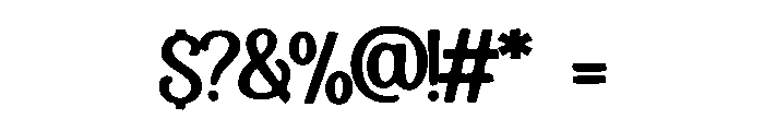 Vintessia Font OTHER CHARS