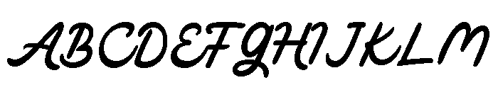 Violetta Regular Font UPPERCASE
