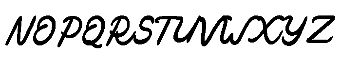 Violetta Regular Font UPPERCASE