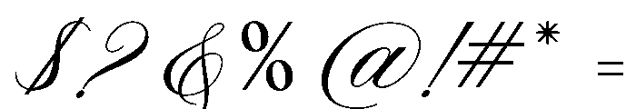 Violyn Wedding Thivoria  Reg Font OTHER CHARS