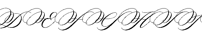 Violyn Wedding Thivoria  Reg Font UPPERCASE