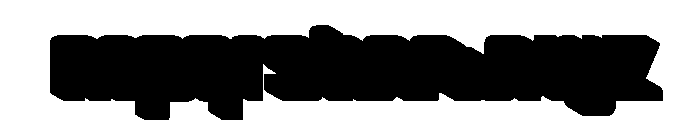 Vion Modern Extrude Font LOWERCASE