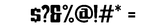 Vion Modern Regular Font OTHER CHARS