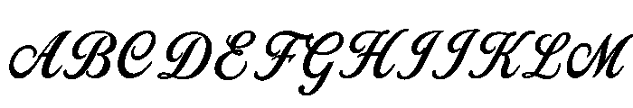 Vionettay Font UPPERCASE