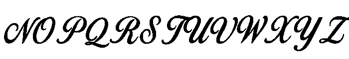 Vionettay Font UPPERCASE