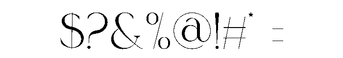 Viplind Font OTHER CHARS