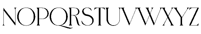 Viplind Font UPPERCASE