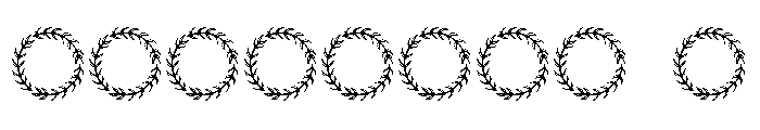 Virellia Monogram Font OTHER CHARS