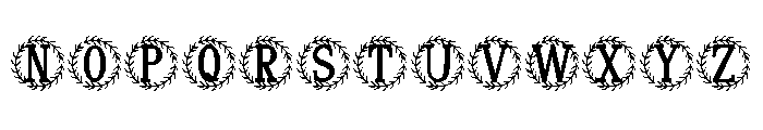 Virellia Monogram Font UPPERCASE