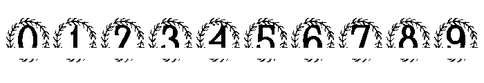 Virellia Split Monogram Font OTHER CHARS