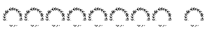 Virellia Split Monogram Font OTHER CHARS