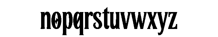 Virellia Font LOWERCASE