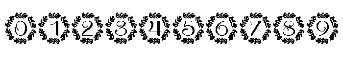 Virentia Monogram Font OTHER CHARS