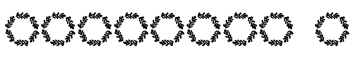 Virentia Monogram Font OTHER CHARS