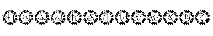 Virentia Monogram Font UPPERCASE