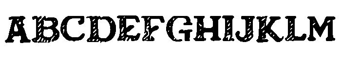 Vireo Font UPPERCASE