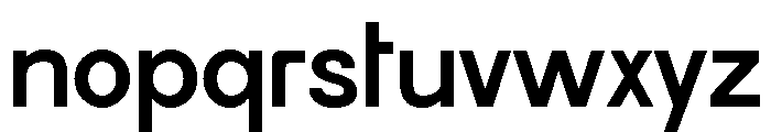 Vireon Font LOWERCASE
