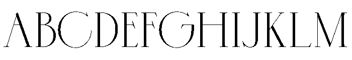 Virgoun Font UPPERCASE