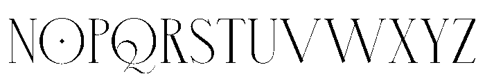 Virgoun Font LOWERCASE