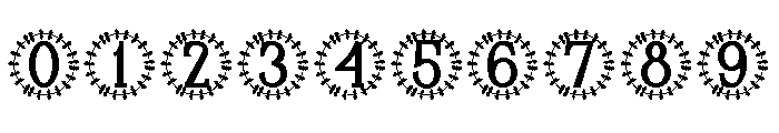 Viridelle Monogram Font OTHER CHARS