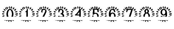 Viridelle Split Monogram Font OTHER CHARS