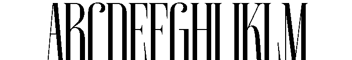 Virlyn-Regular Font UPPERCASE