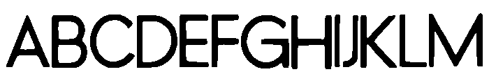 Virtuous_Ink Font UPPERCASE