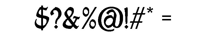 Virtus Gloria Regular Font OTHER CHARS
