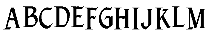 Virtus Gloria Regular Font UPPERCASE