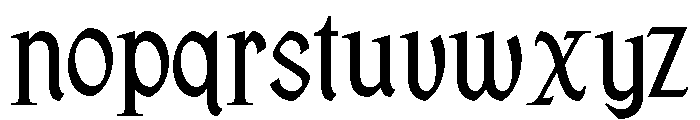 Virtus Gloria Regular Font LOWERCASE