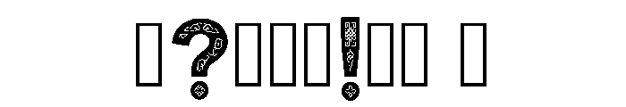 Vism Regular Font OTHER CHARS