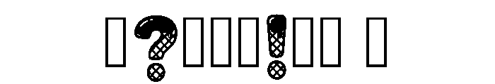 Vista Regular Font OTHER CHARS