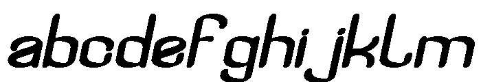 Visual Rhythm Bold Italic FONT