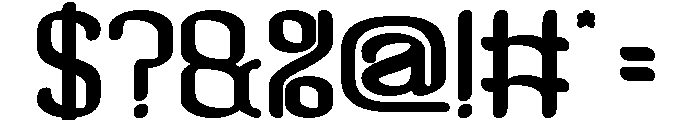 Visual Rhythm Bold Font OTHER CHARS