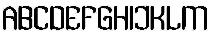 Visual Rhythm Bold Font UPPERCASE