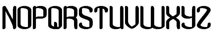Visual Rhythm Bold Font UPPERCASE