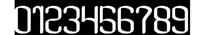 Visual Rhythm-Inverse Font OTHER CHARS