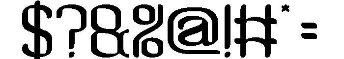 Visual Rhythm-Light Font OTHER CHARS