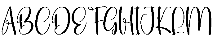 Vitamins Font UPPERCASE