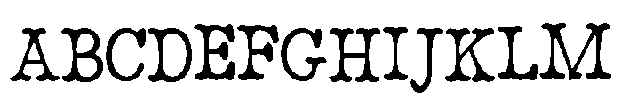vicunia Font UPPERCASE