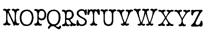vicunia Font UPPERCASE