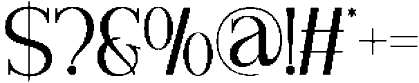 VIANEKA-Regular otf (400) Font OTHER CHARS