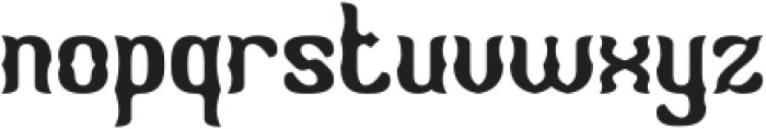 VINTAGE BOLDNESS otf (700) Font LOWERCASE