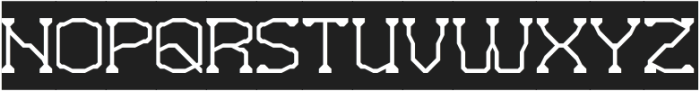VIRTUAL GRAPHIC-Inverse otf (400) Font UPPERCASE