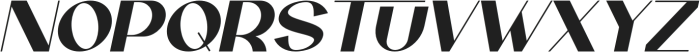 Vianelle Italic otf (400) Font UPPERCASE